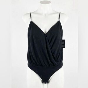 NWT Express Black Bodysuit Size XS